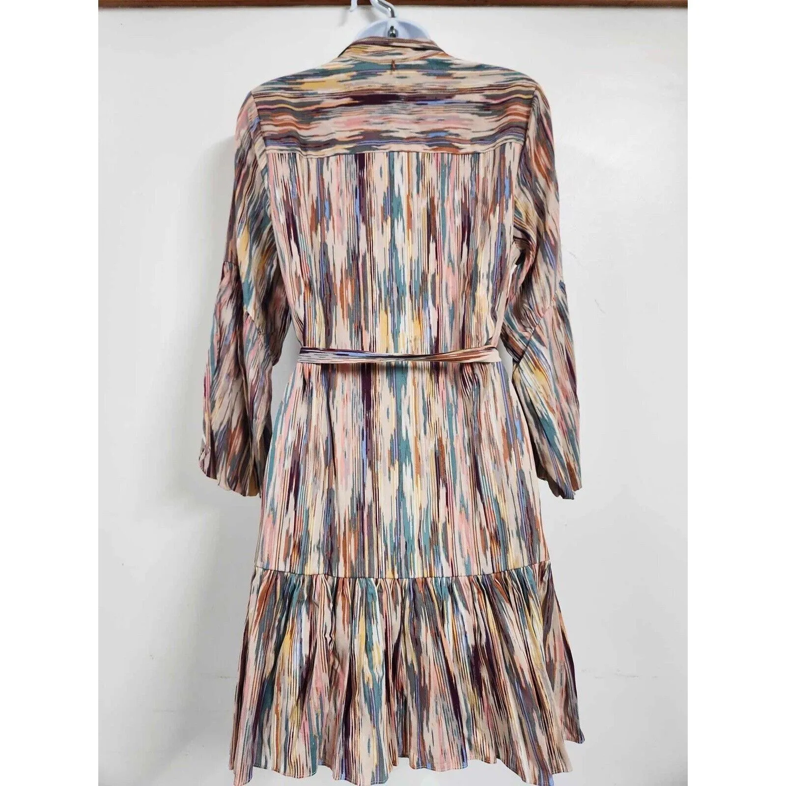 NWT Misa Martina Dress, Blurred Ikat Size S - Image 4