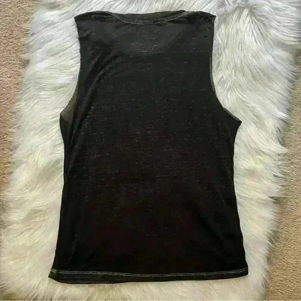 Fifth Sun You Had Me At Pumpkin Spice Burnout Tank Top Small - Image 5