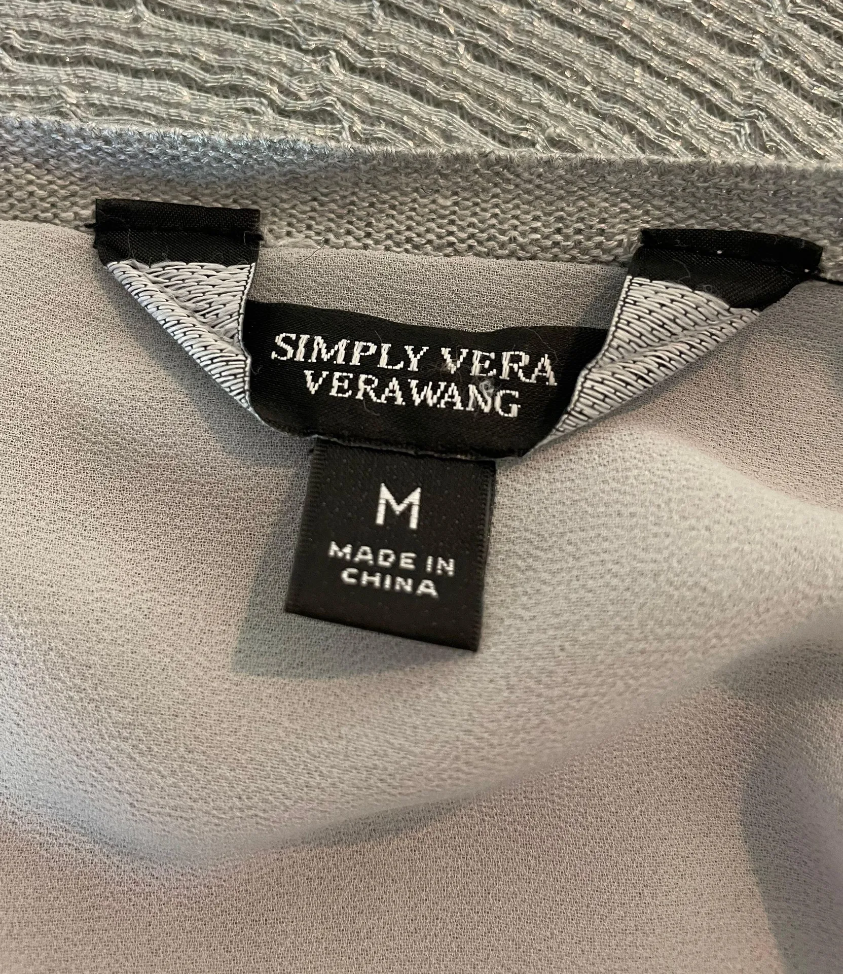 Simply Vera  Gray Sweater - Image 5