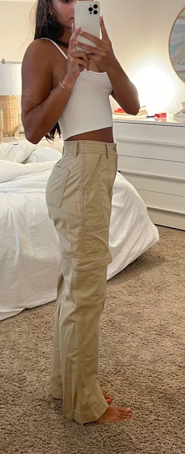 Straight Leg Cargo Pants - Image 2