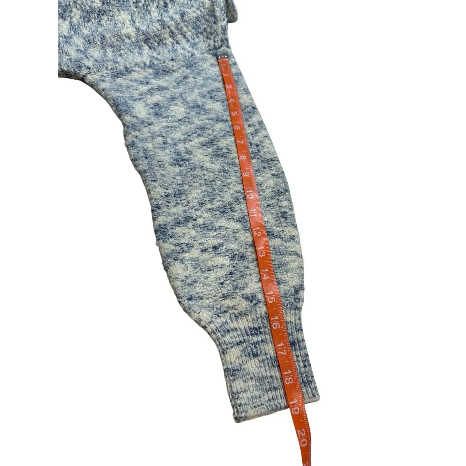 LC Lauren Conrad Sweater Size Medium V-Neck Seed Stitch Tunic - Image 13