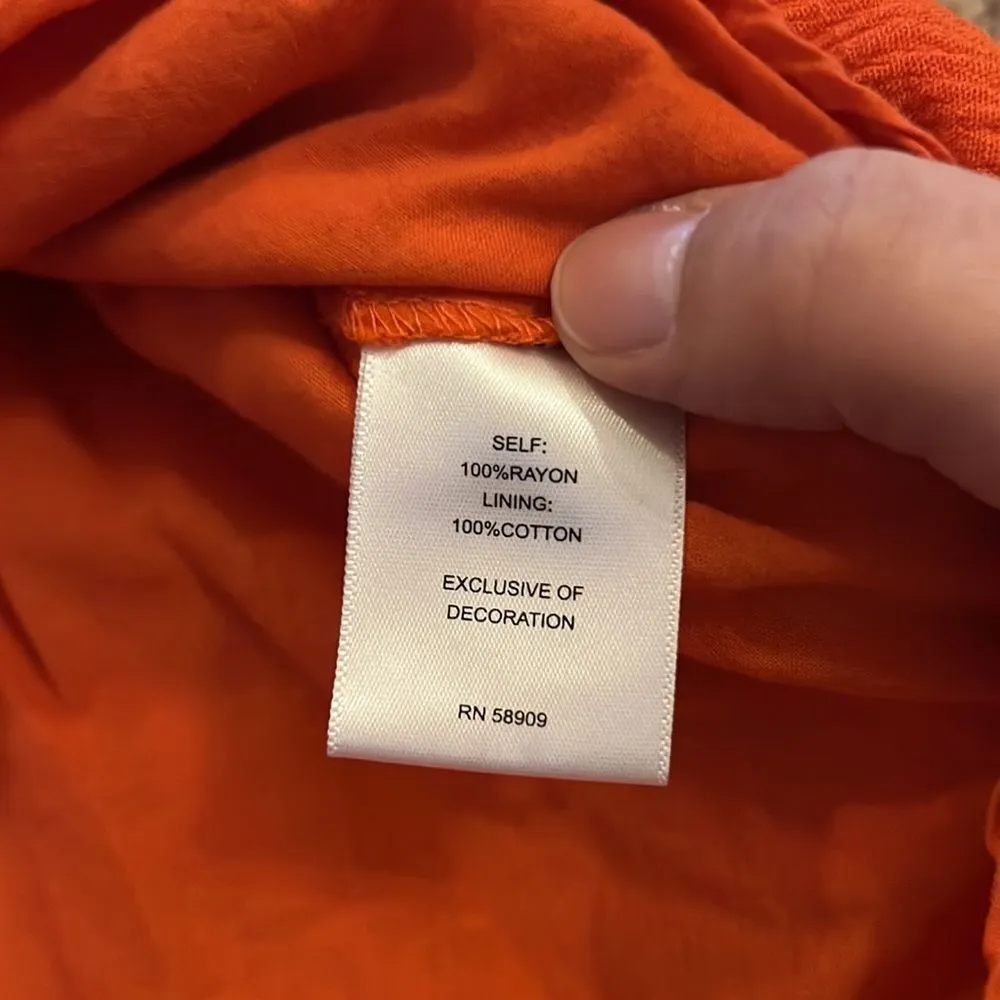 Chelsea & violet small orange dress - Image 6