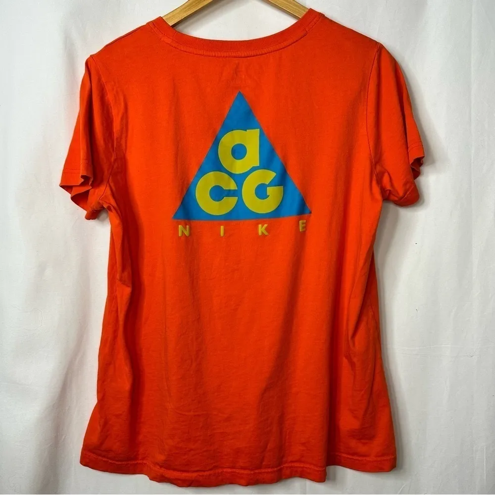 The Nike Tee ACG Orange T-shirt Size Large - Image 4