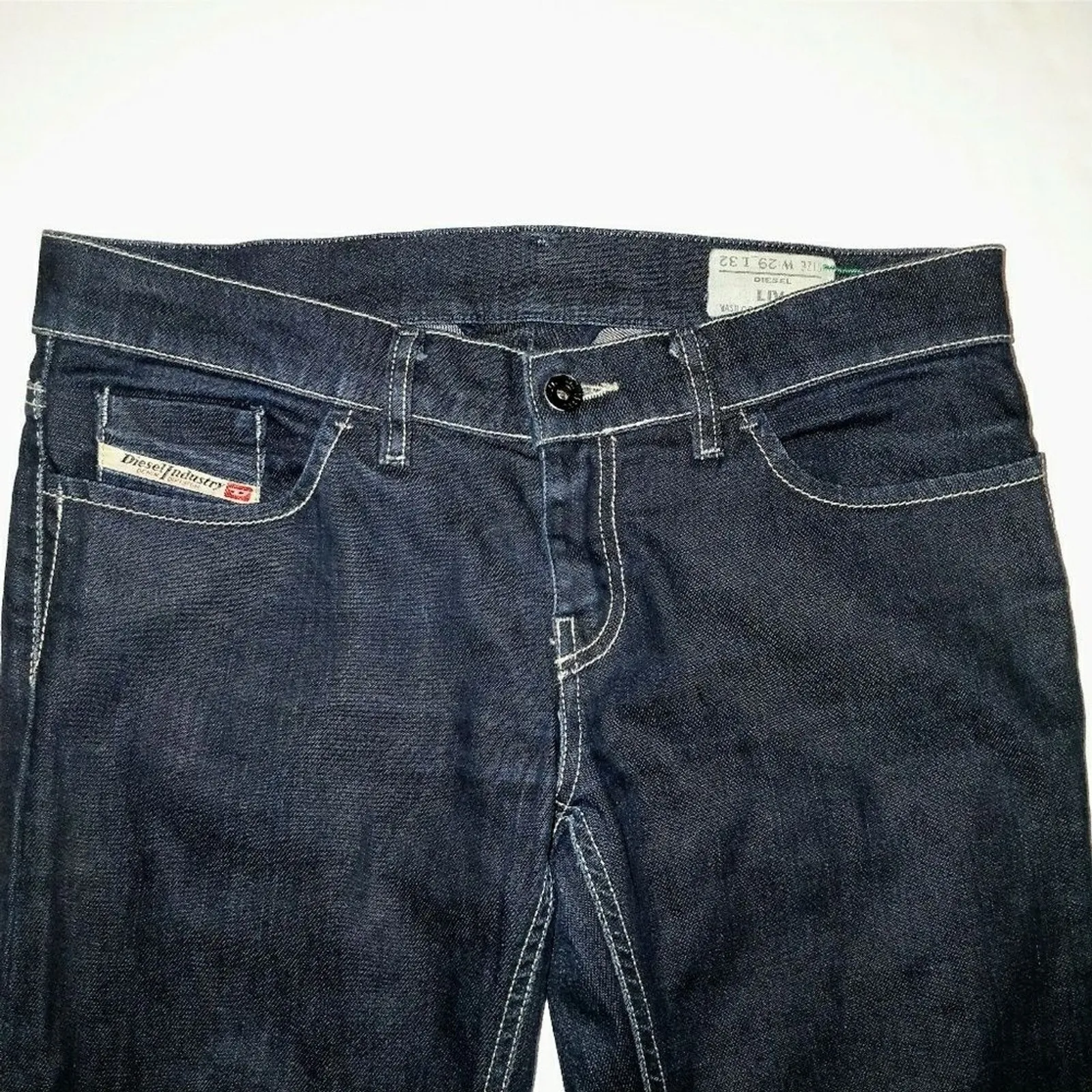 🔥👖 Diesel LIV 29 x 32 Womens Baby Boot Dark Wash Jeans - Image 6