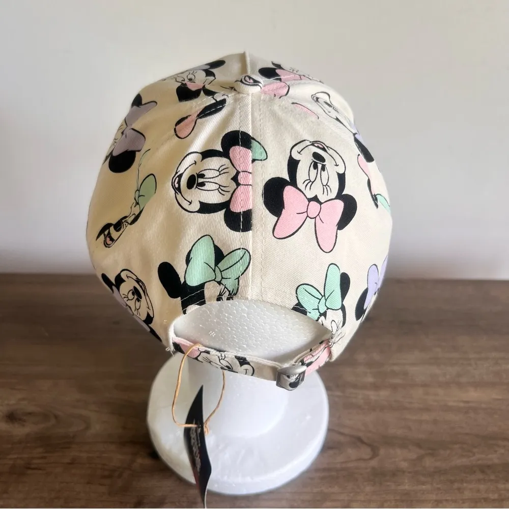 Disney Minnie Mouse Adjustable Adult Baseball Hat - Image 3