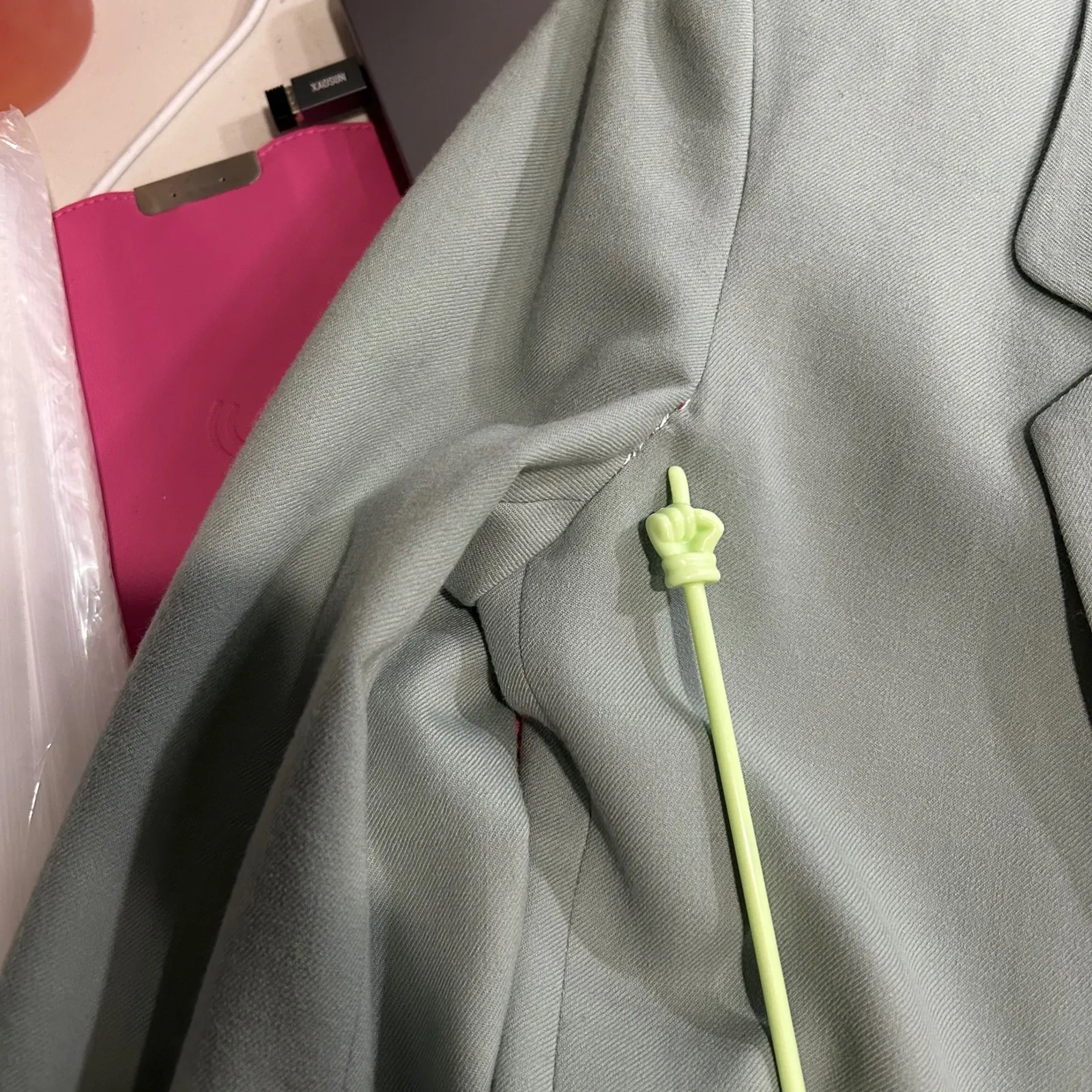 EUC Vintage Talbots‎ Blazer Jacket Career Office Button Front Petite Size 2P - Image 10