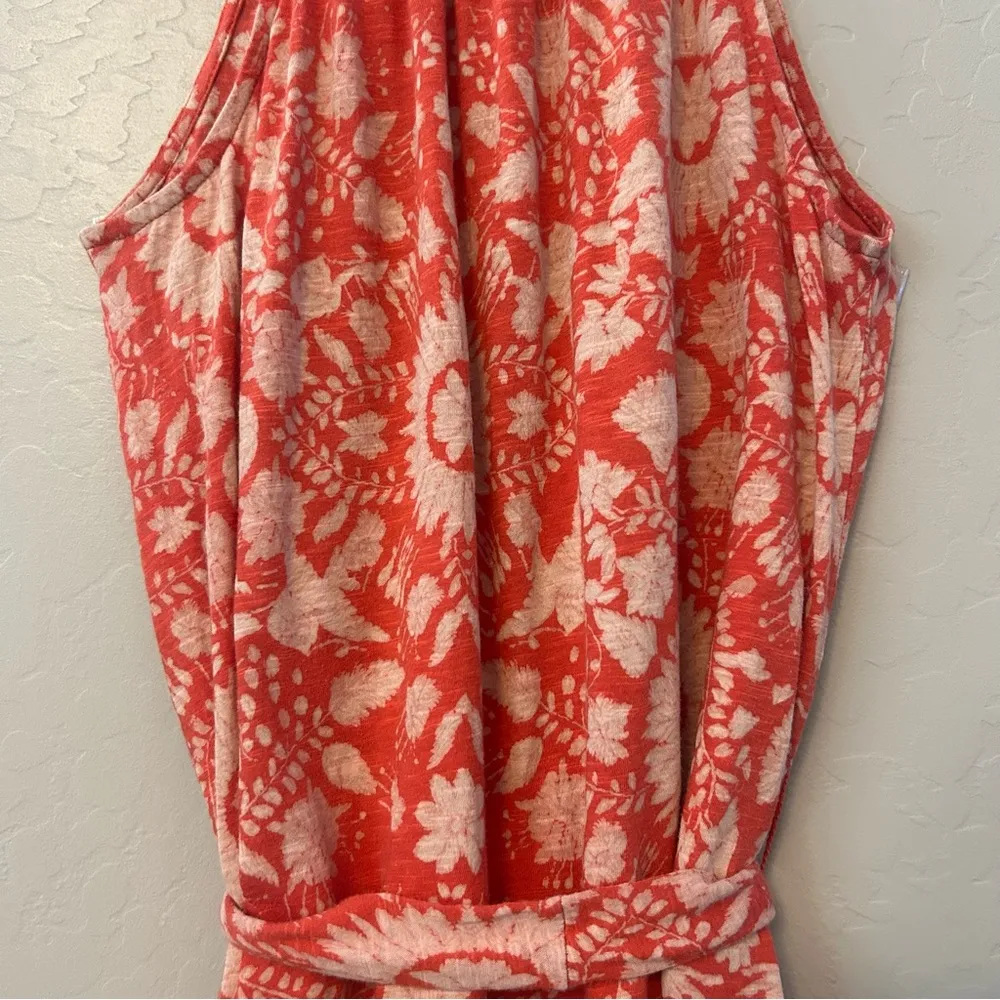 Lucky Brand orange floral print sundress size XS - Image 11