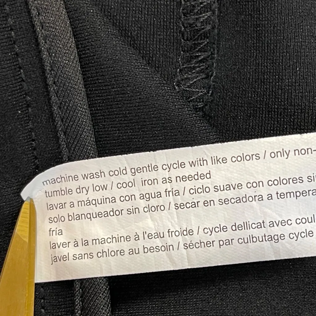 Eloquii Dress Pants Women's Plus Size 18‎ SHORT Black Piping Detail Professional - Image 10