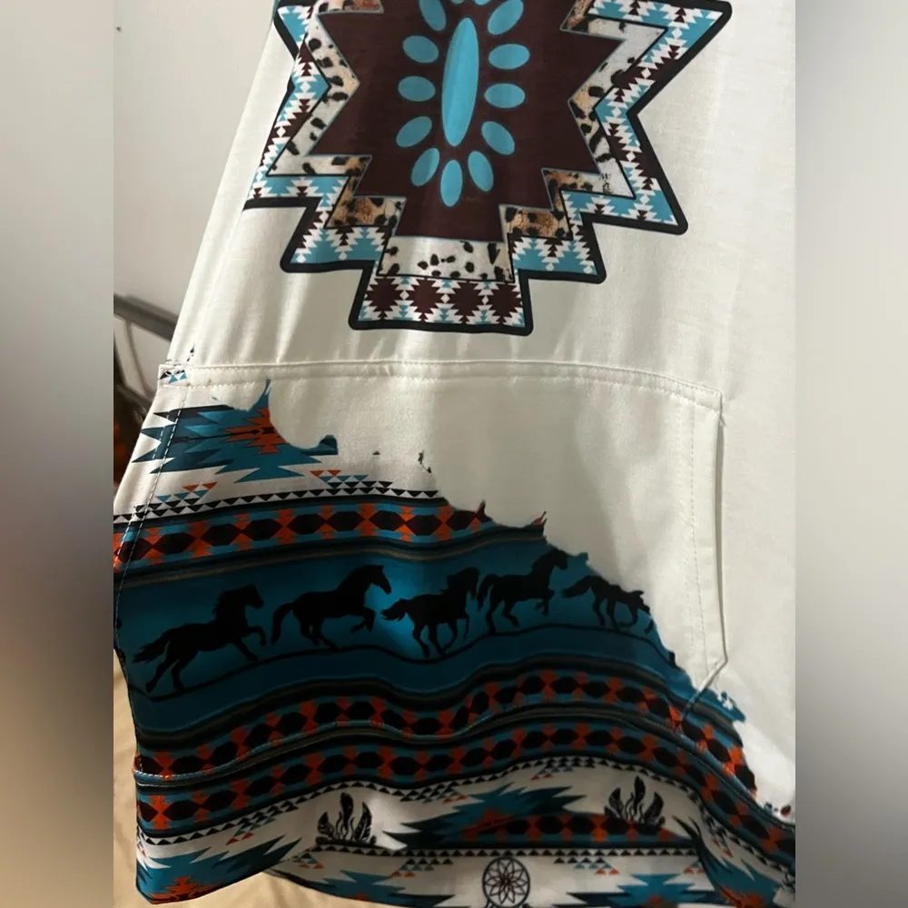 western sweat shirt - Image 2