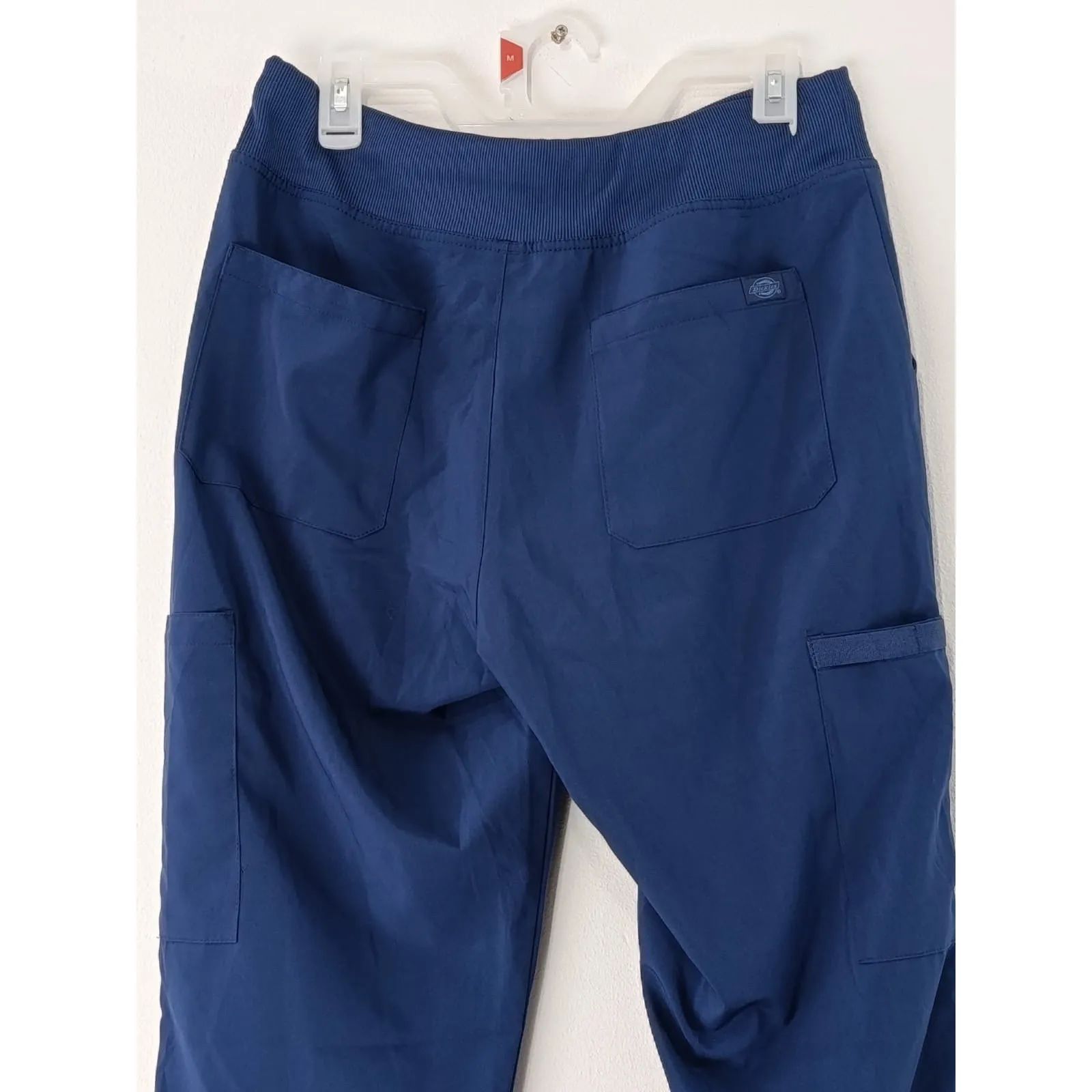 Dickies Women’s Scrub Pants Blue Straight Leg Medical Uniform Nurse Size M - Image 11