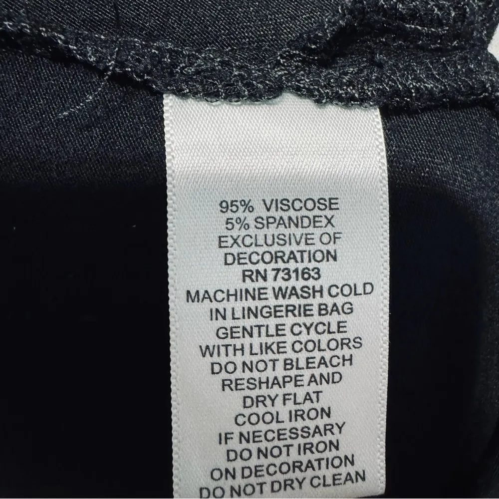 Cable & Gauge Women Black Long Sleeve Sexy Cut-Out Party Stretchy Blouse Sz L - Image 15