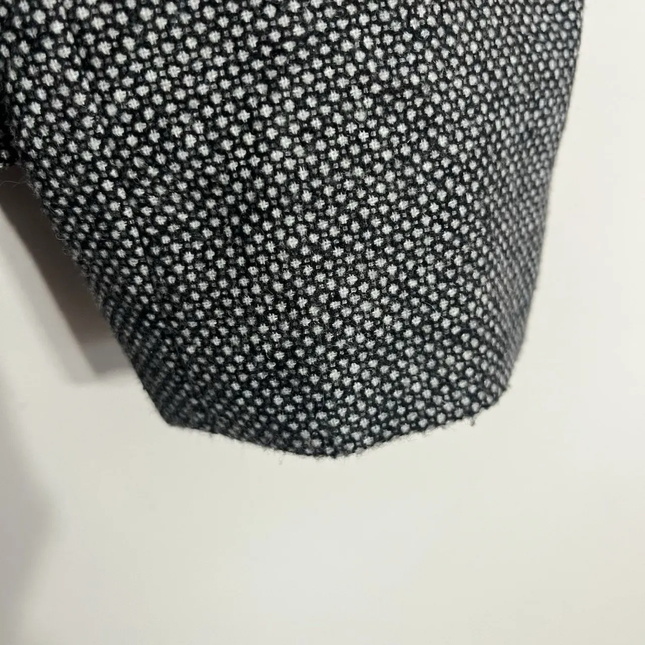 Merona Women's Wool Blend Jacket Blazer Black And White Size 16 Career Wear - Image 2