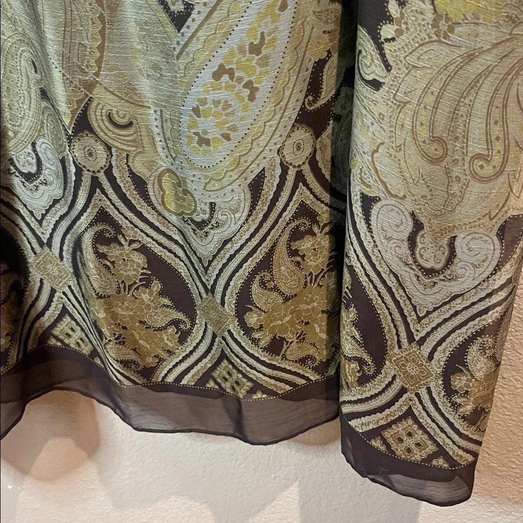 New Lane Bryant Women’s Long Maxi Skirt Size Plus size Paisley 26 28 NWT - Image 4