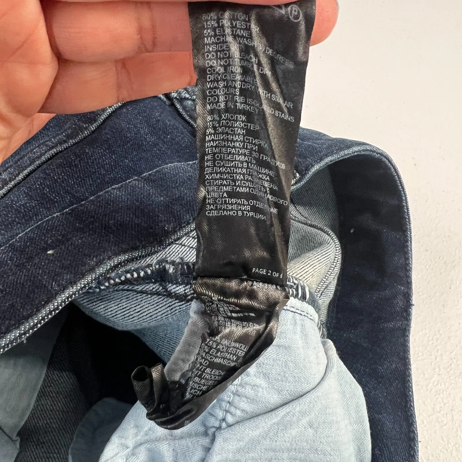 Reiss Hattie Skinny Jeans Womens 27 Blue Medium Wash Denim Cotton Stretch Casual - Image 9