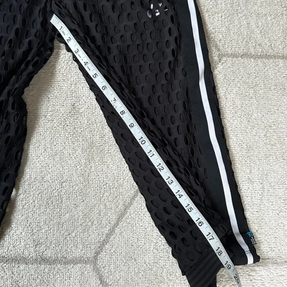 Women's Nike Mesh Overlay Athletic Joggers Sz Medium - Image 5