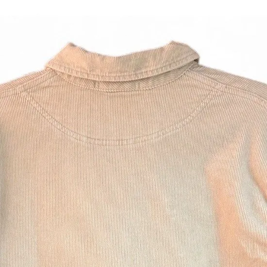 Uniqlo Chore‎ Coat Medium Jacket Corduroy Minimalist Simple Button Down Pockets - Image 5