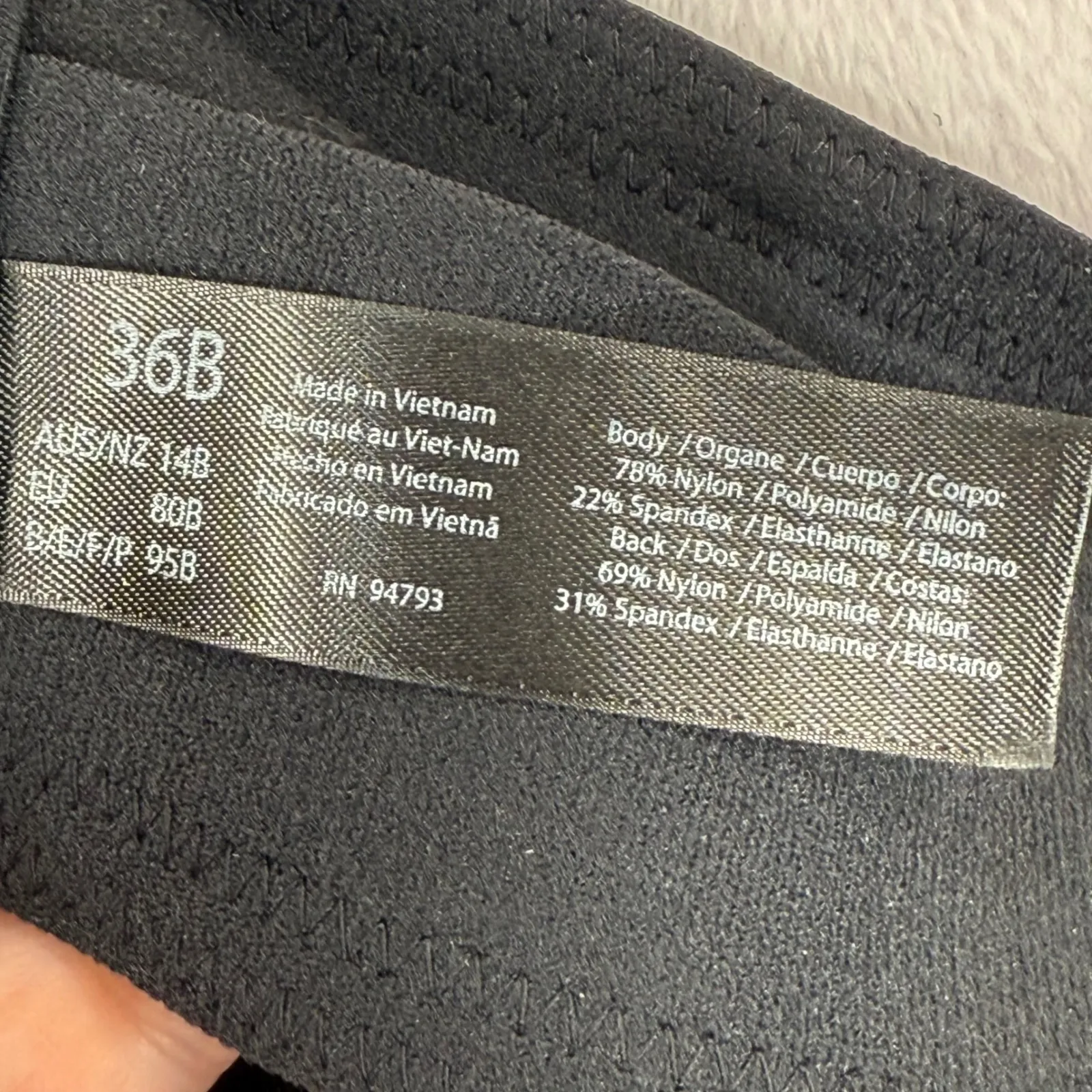 Dominique Apparel Strapless Black Bustier Corset Bra Top Size 36B Black - Image 5