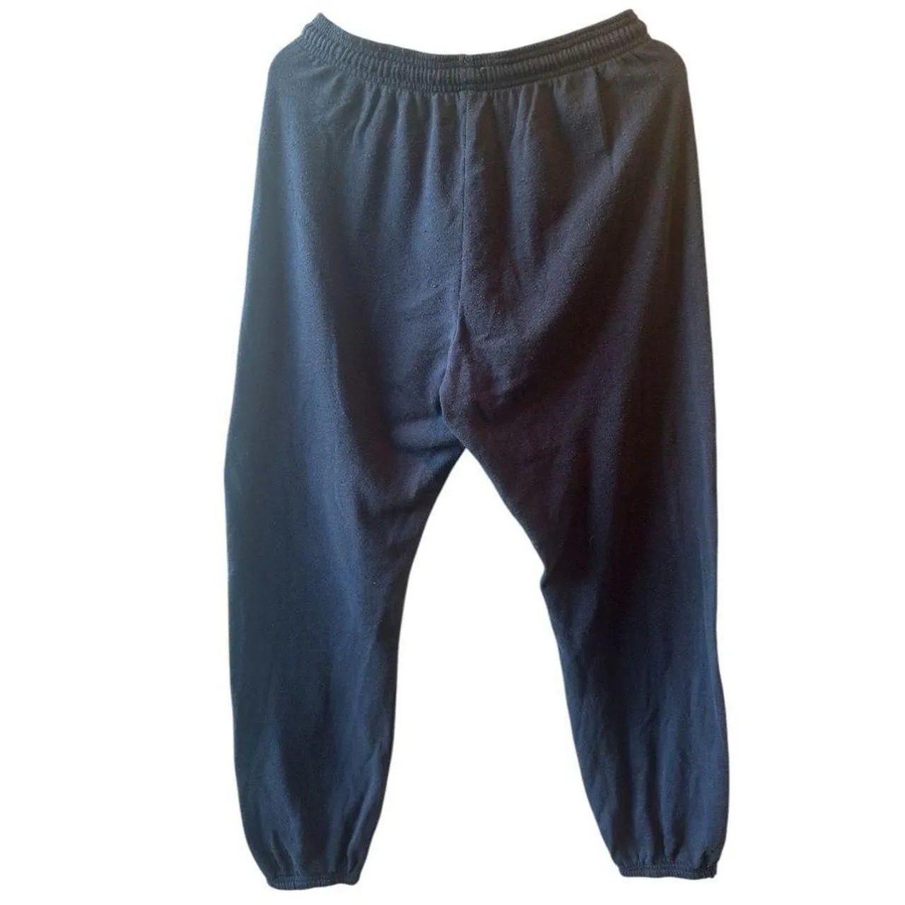 Popeyes Blue Sweatpants Medium Navy BiscuitLove oversized baggy comfy athleisure - Image 2