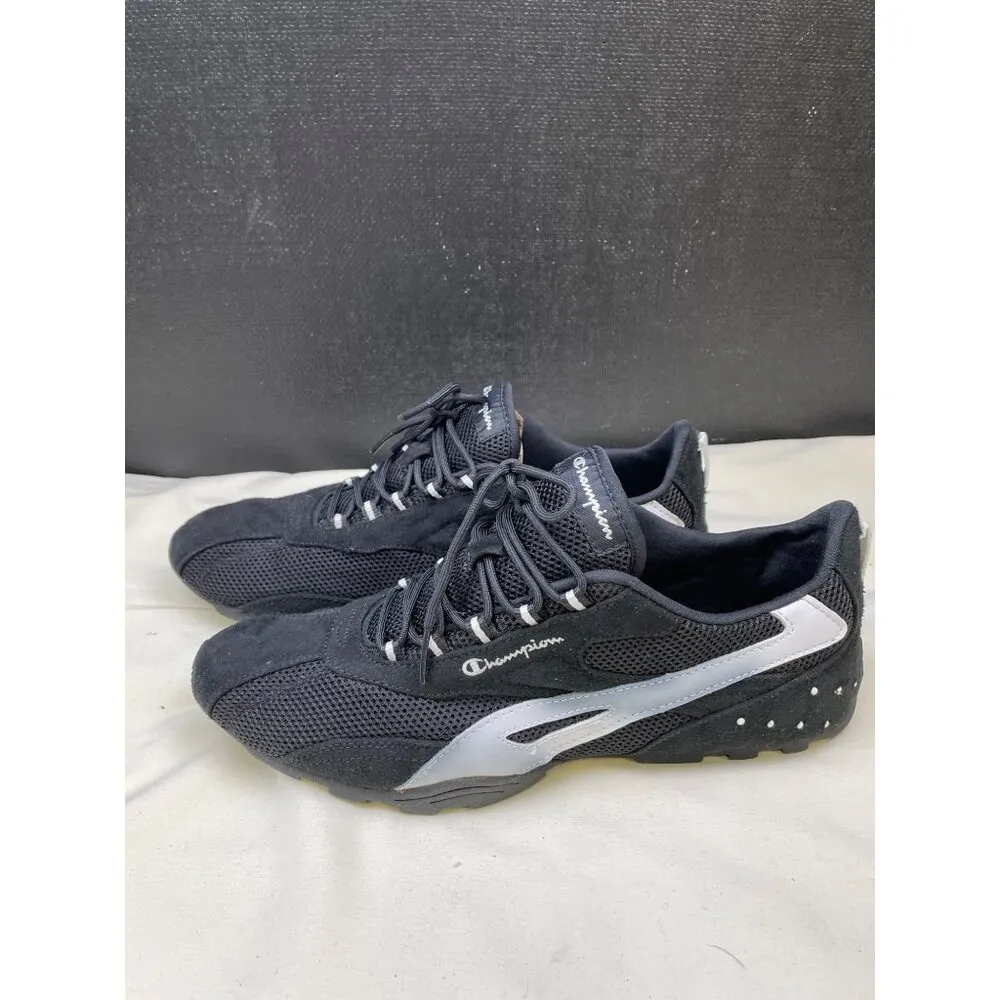 Champion Womens Black White Sneakers Shoes Size 10 SKU 6823 - Image 3