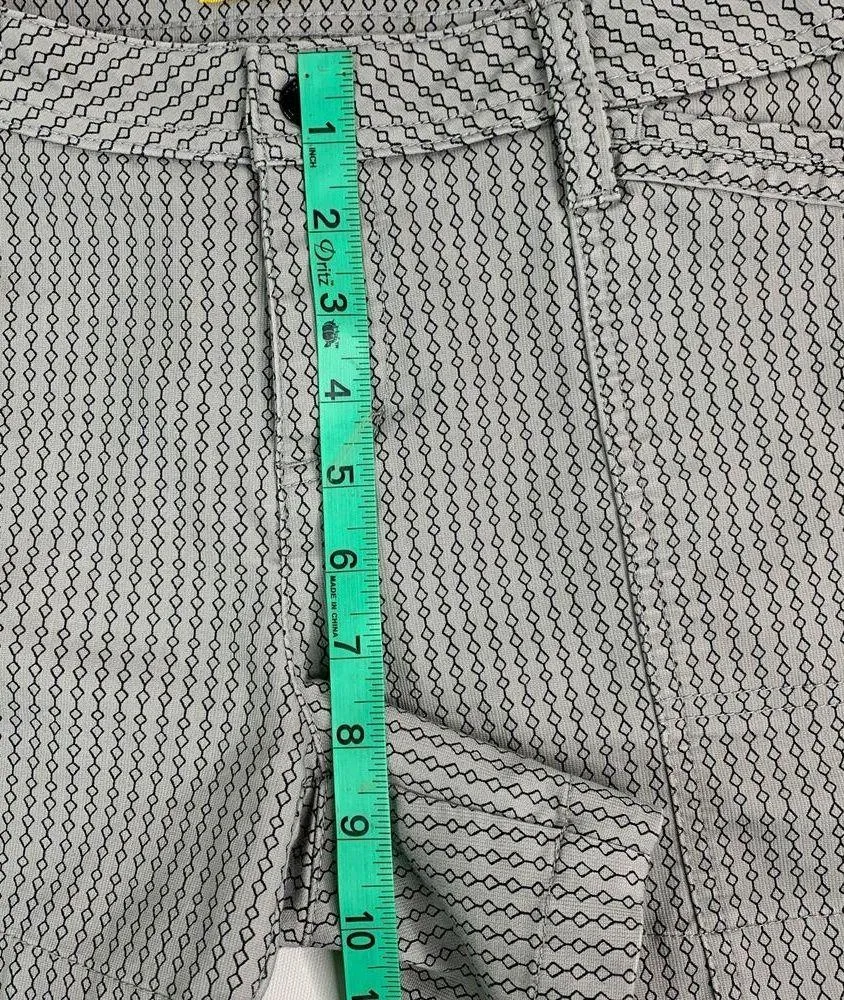 Lole Gray Chino Shorts Womens Size 10 UPF 50+ Stretch Henna Warm Gray - Image 10