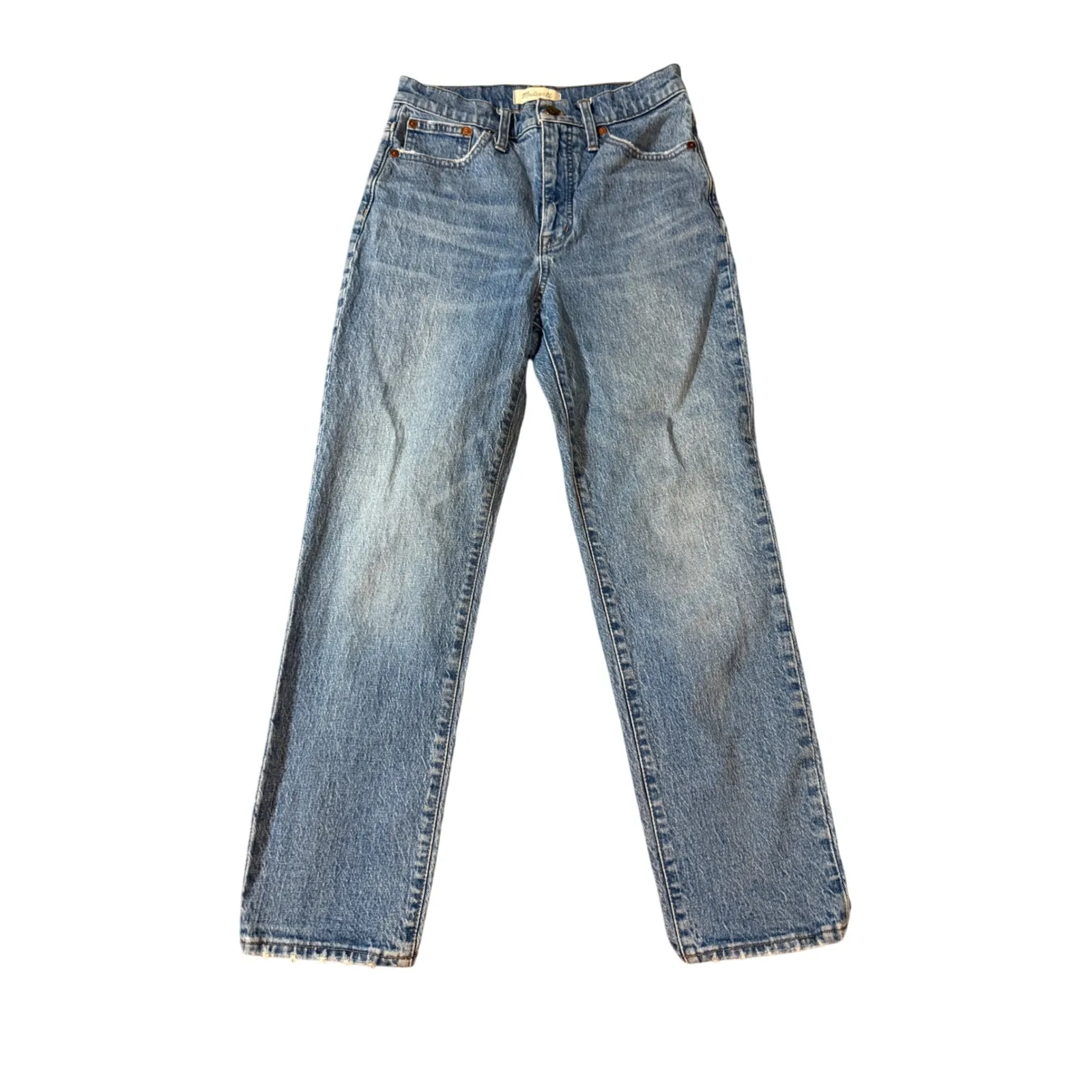 NWOT Madewell Size 26 Classic Straight Jeans‎ in Nearwood Wash Nearwood Wash - Image 3