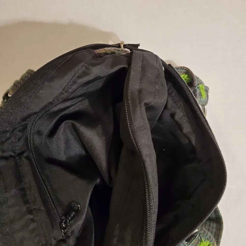 🔥SALE🔥 Toni Multicolored Button Knit BOHO Style Purse Pink - Image 5