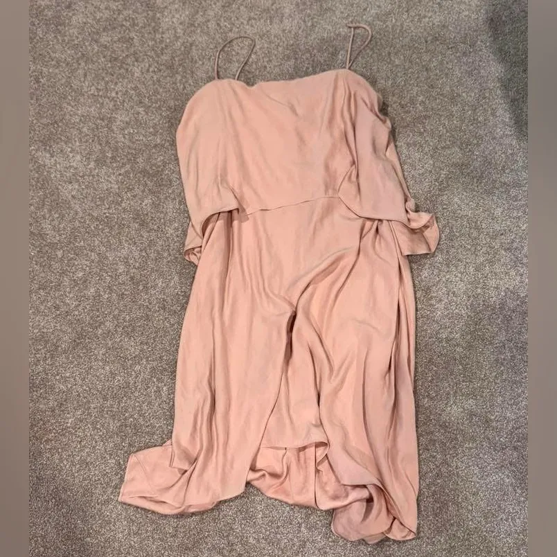 BANANA REPUBLIC Silk Tiered Midi‎ Dress - Image 3