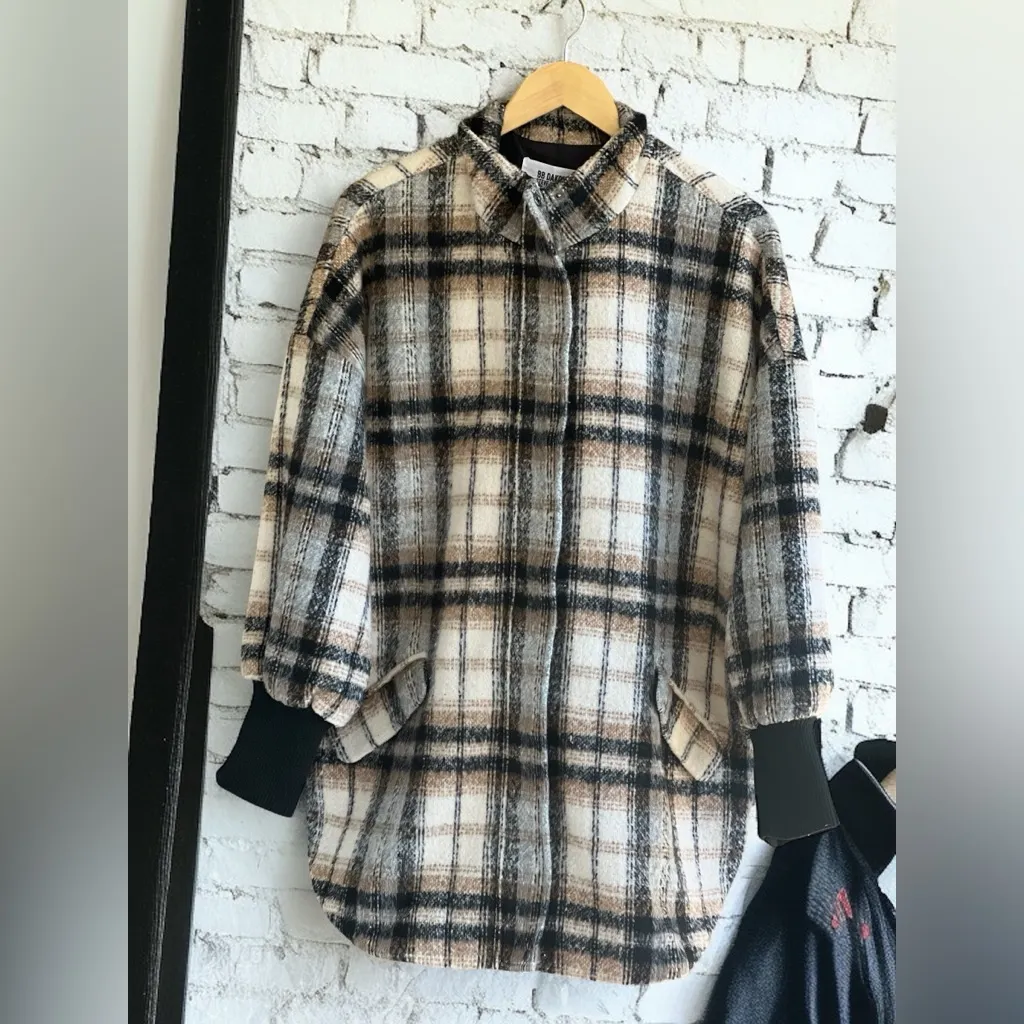 BB DAKOTA by STEVE MADDEN Plaid Women's Jacket - Image 2