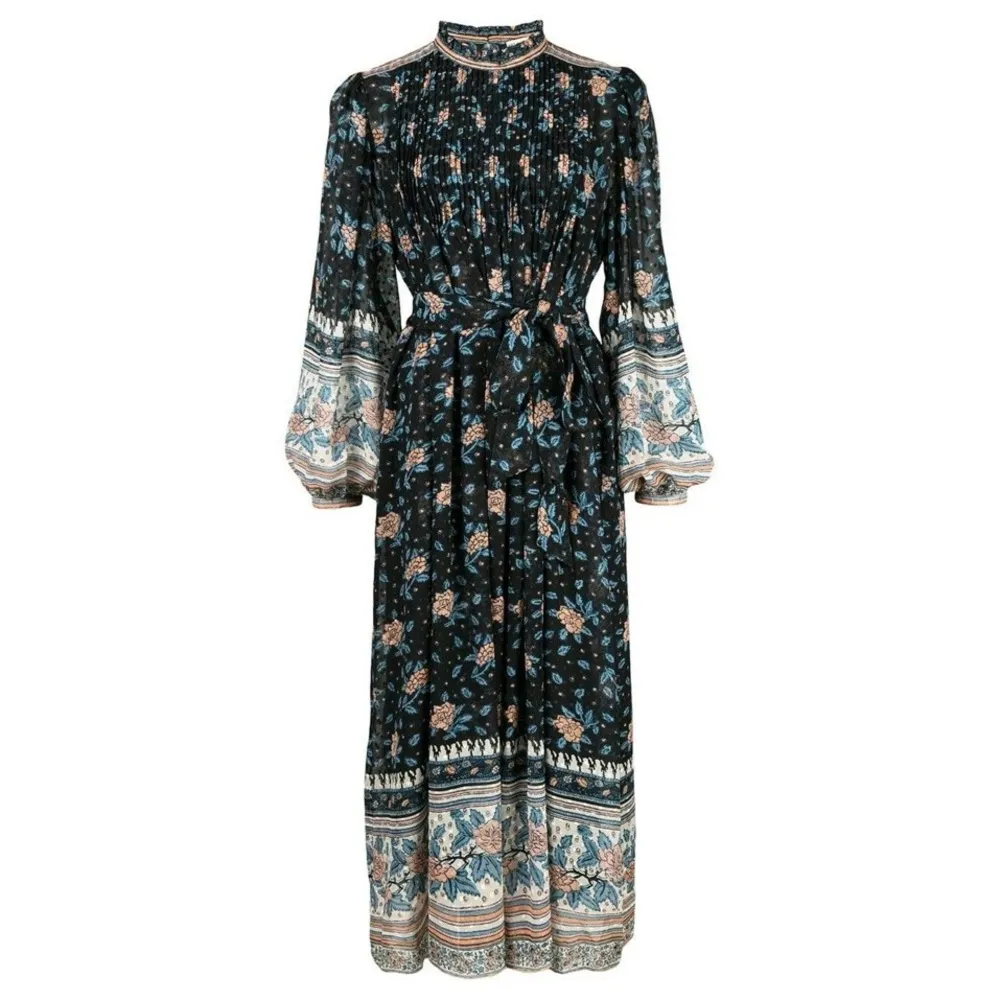 Ulla Johnson Prisma Dress Floral Noir - Image 3