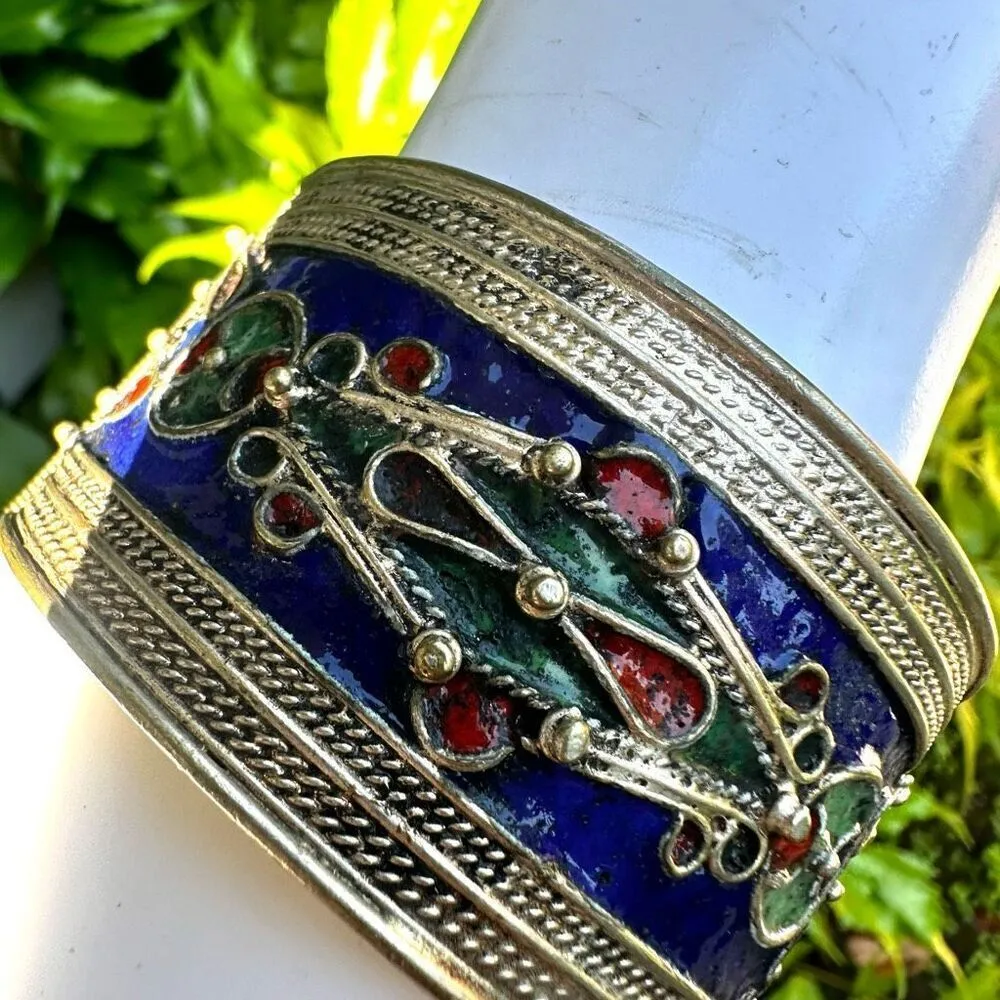 antique kabyle berber ethnic tribal bracelet - Image 4