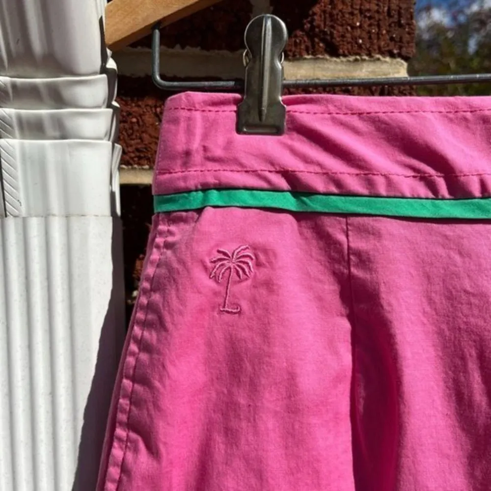 Vintage Lilly Pulitzer Pink Pleated Skirt Women's 2 - Image 3