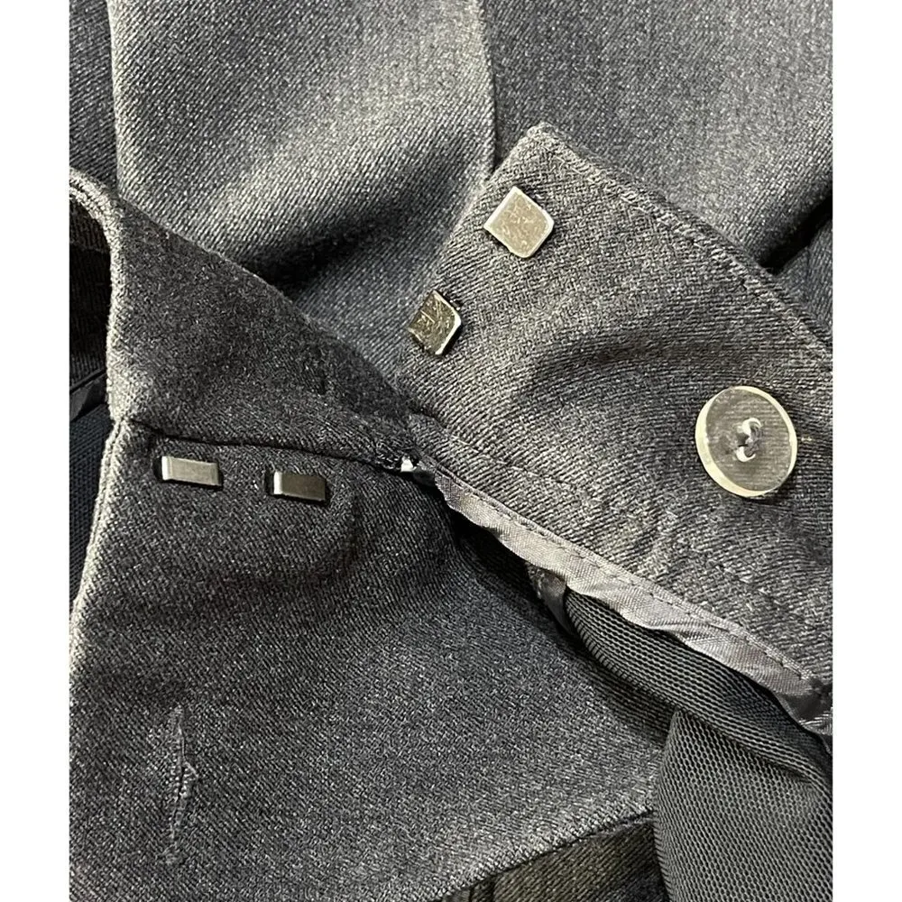 Apt. 9 Women's Curvy Fit Dress Pants Slacks Straight Charcoal Grey Size 8 - Image 5