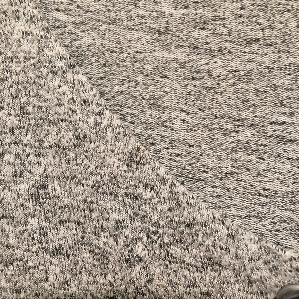 Nastygal Heather Marled Button Front Cardigan Sweater‎ Grey US 4 - Image 5