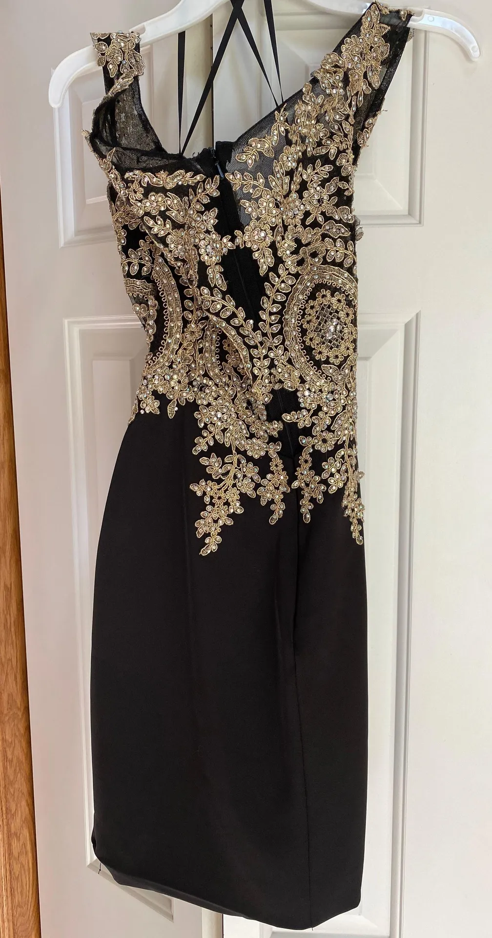 black short homecoming/ prom dress - Image 4