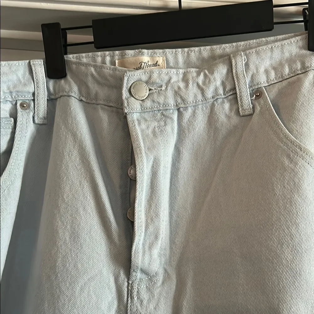 Universal Thread Light  Blue Barrel Pants - Image 3