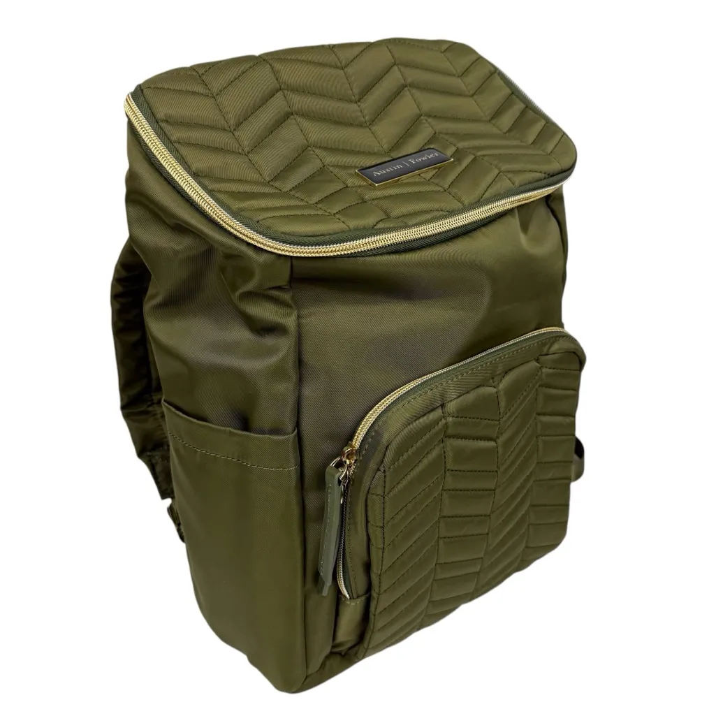 Austin Fowler Brielle‎ Mini Backpack / Diaper Bag Olive Green - Image 2