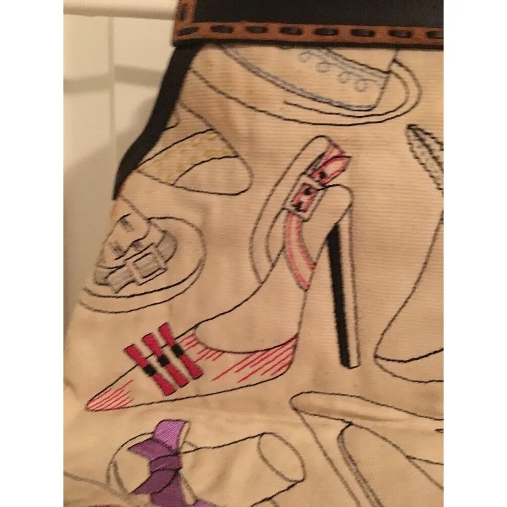 Antonio Melani Women's Print Handbag Purse Shoulder Bag Tote - Image 8