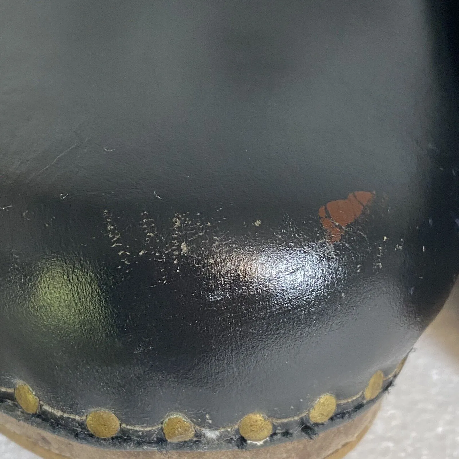 Berkemann Original Toeffler With Straps Rustic Wooden Clogs Calfskin Black Sz 9 - Image 12