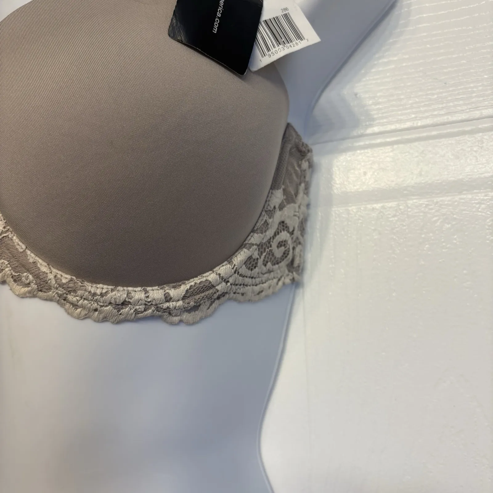 Wacoal 853322 Instant Icon T-Shirt Bra Underwire Size 30DDD Cafe Au Lait NEW - Image 4