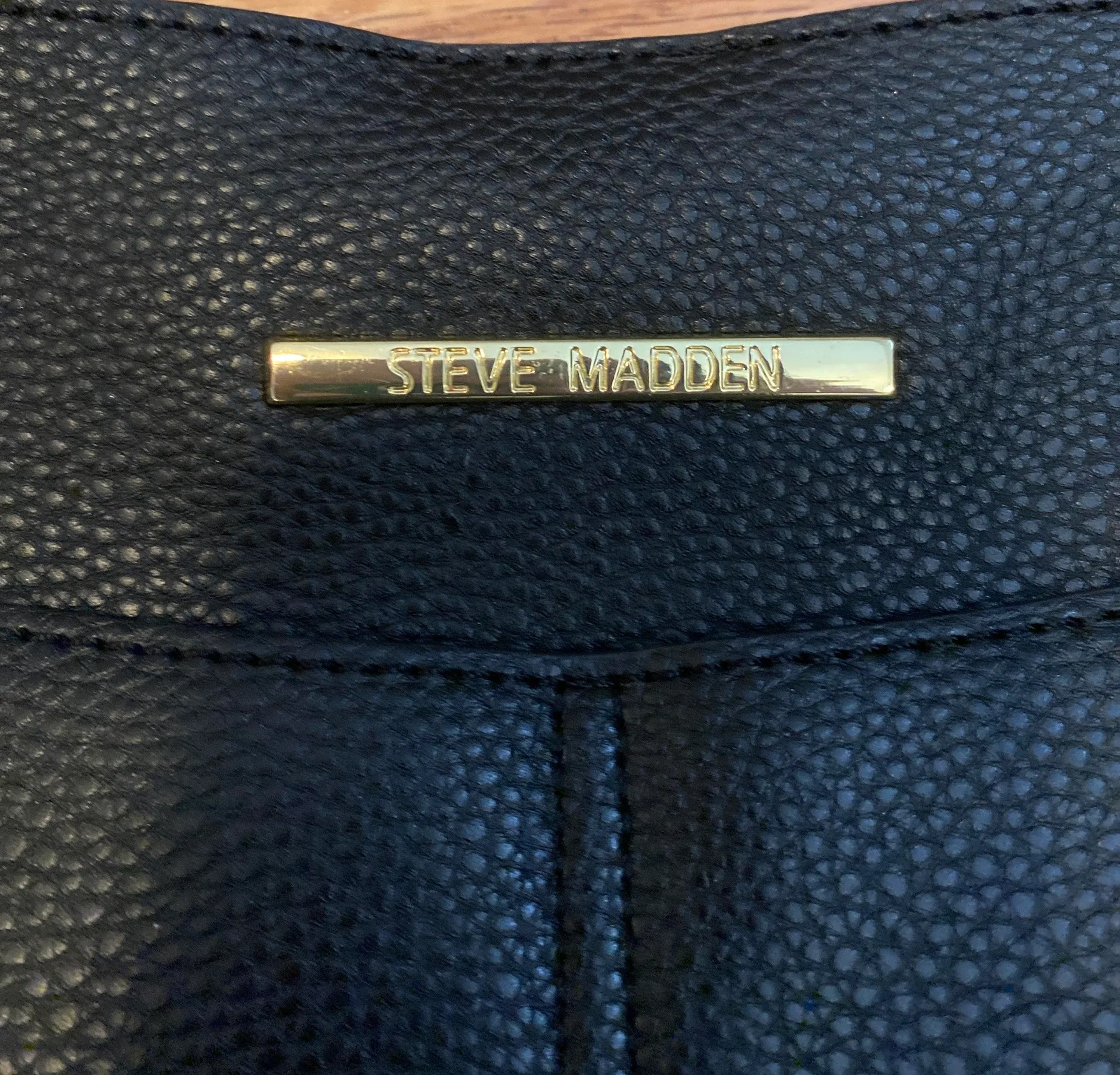 Steve Madden Black Leather Purse - Image 4