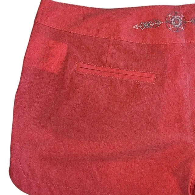 Alp n Rock $138 Wildblume Shorts Embroidered Strawberry Ice Pink Size‎ M (3) Size M - Image 11