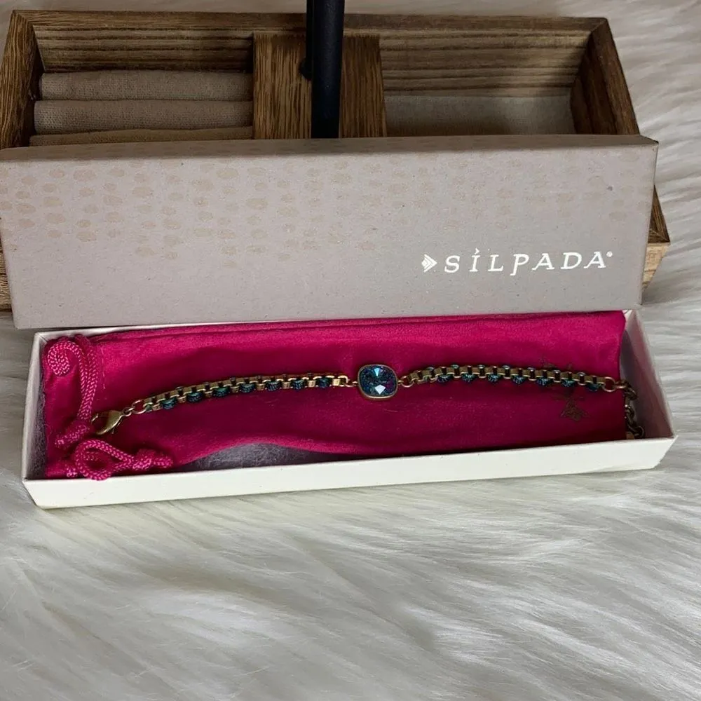 Silpada K & R Aqua Gem Bracelet - Image 2