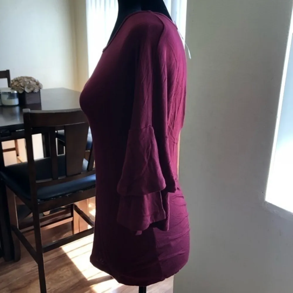 Women’s Ultra💕Flirt Ruffle Tees sz XS - Image 3