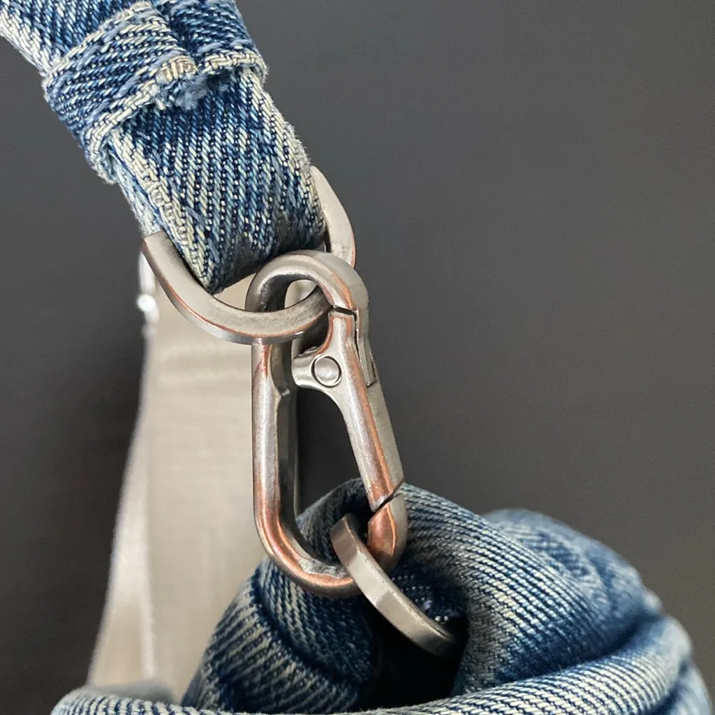 ZARA  Denim Crossbody Bag - Image 11