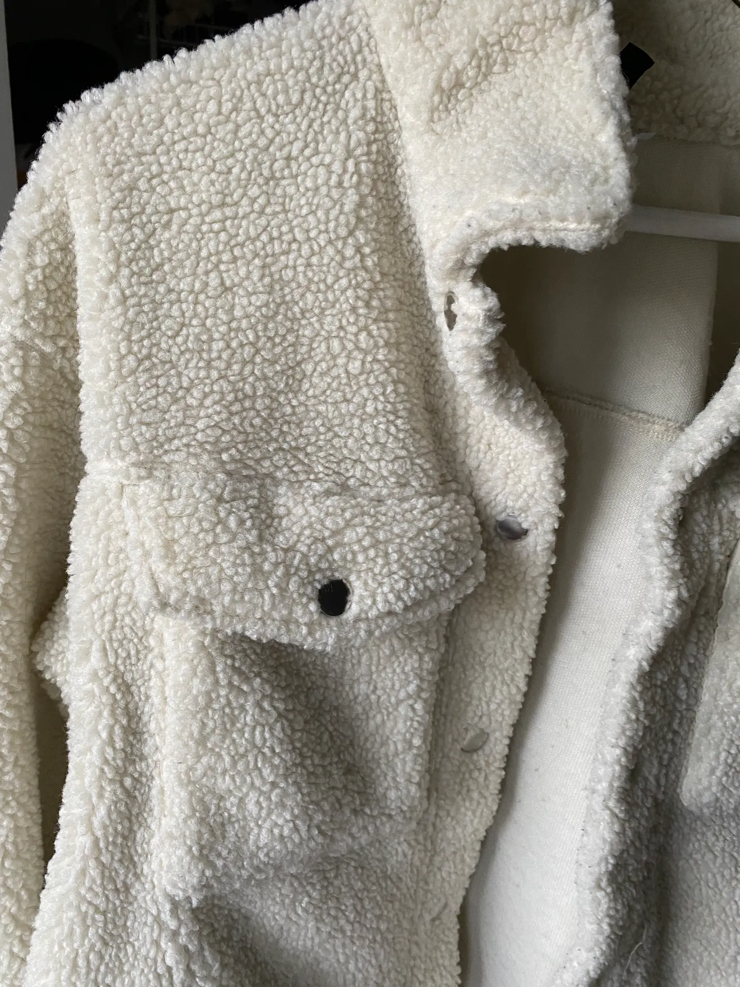 H&M Light Fuzzy Jacket  - Image 3