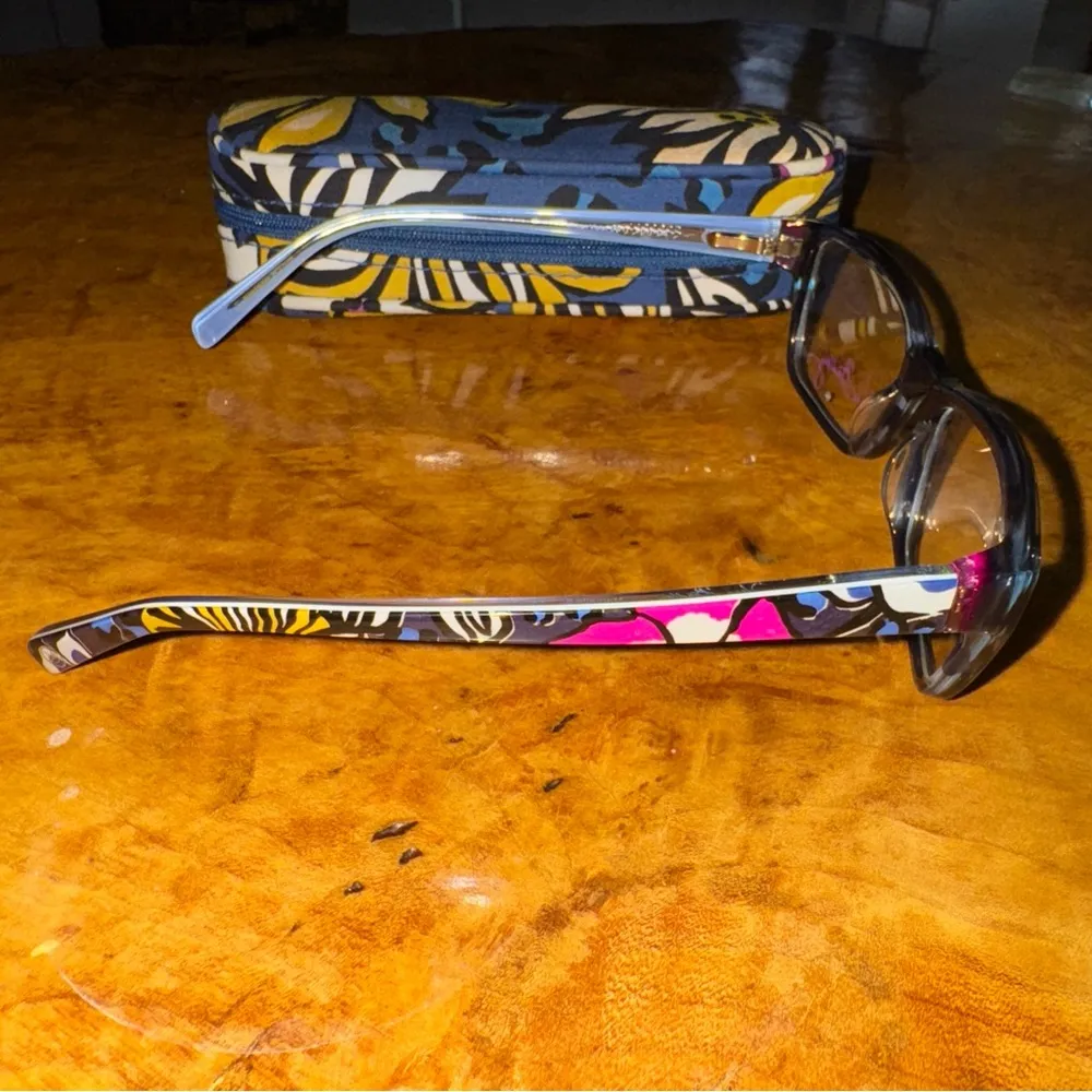 Vera Bradley Eyeglasses and case “Marcella” African Violet (AVT) 15-17-351 - Image 6