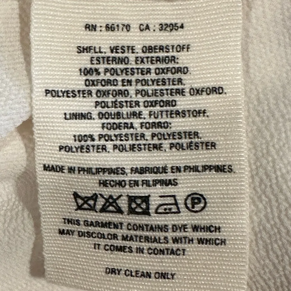 Cartonnier Jacket Women 6 White Blazer Long Sleeve Butterfly Split Anthropologie - Image 8