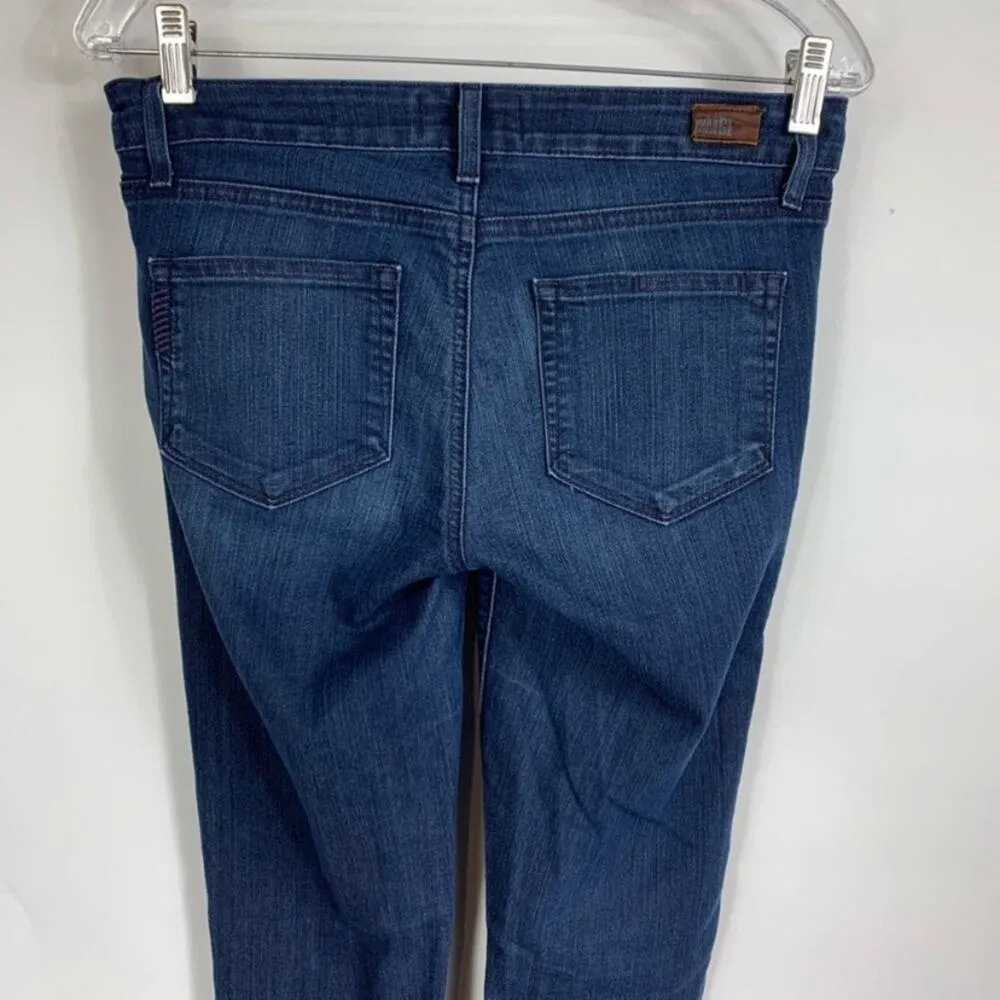 Paige Peg Skinny Feliz Stretch Jeans Sz 27 - Image 4