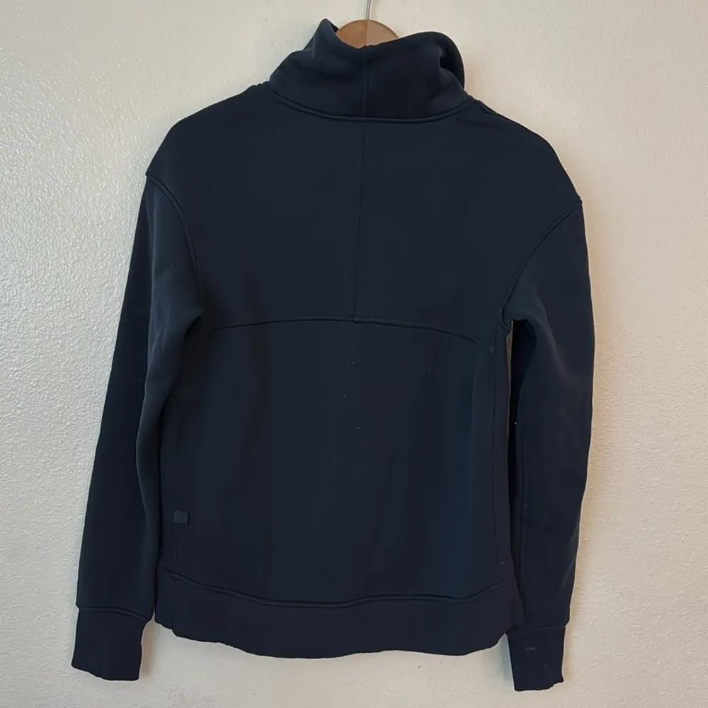 Lululemon 4 Kick The Cold Funnel Neck Pullover in Blue - Image 10