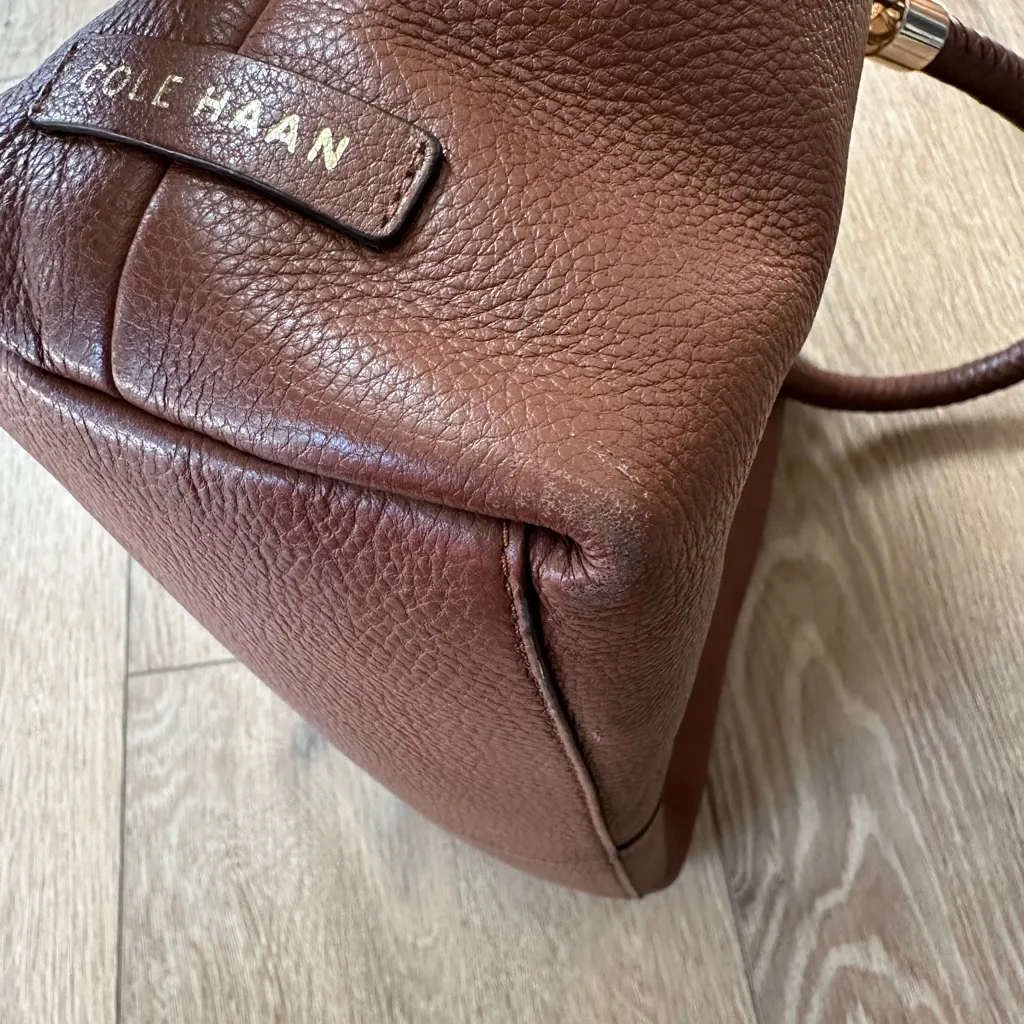 Cole Haan Tan Leather shoulder bag - Image 5